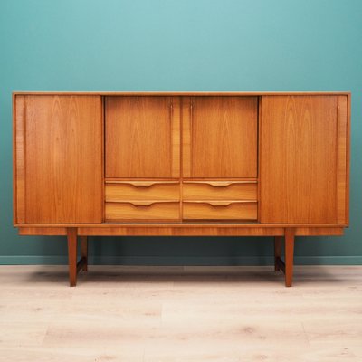 Danish Teak Highboard, 1960s-VND-2015973