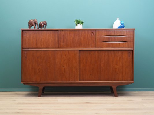 Danish Teak Highboard, 1960s-VND-1784252