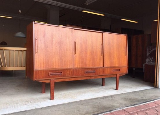 Danish Teak Highboard, 1960s-WSA-831392