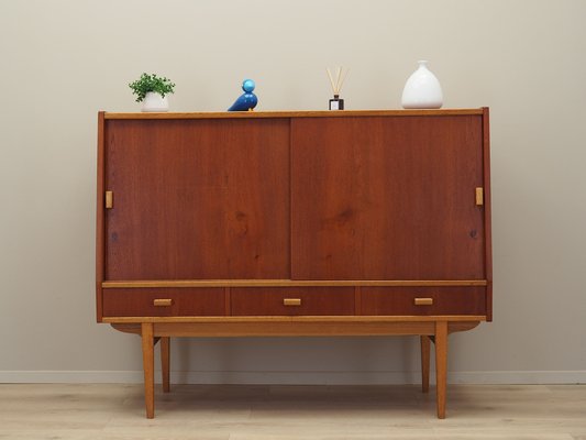 Danish Teak Highboard, 1960s-VND-1823522