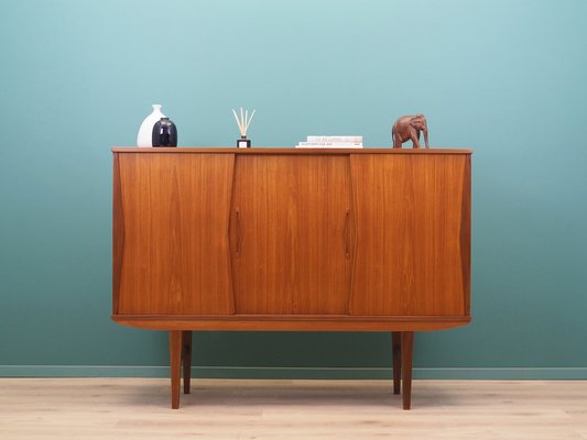 Danish Teak Highboard, 1960s-VND-1784360