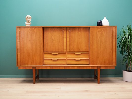 Danish Teak Highboard, 1960s-VND-2015973