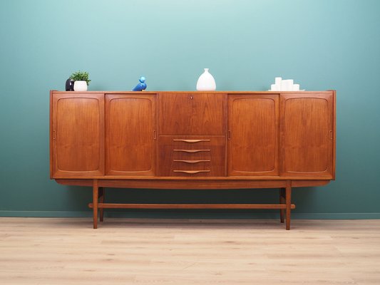 Danish Teak Highboard, 1960s-VND-1162035