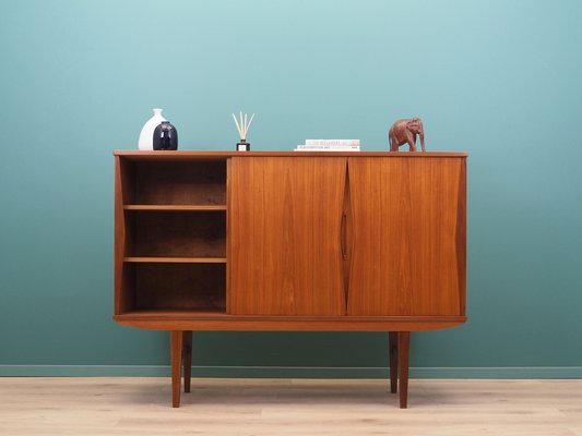 Danish Teak Highboard, 1960s-VND-1784360