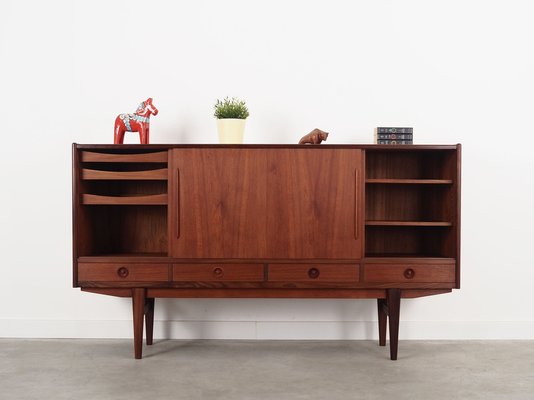 Danish Teak Highboard, 1960s-VND-1306499