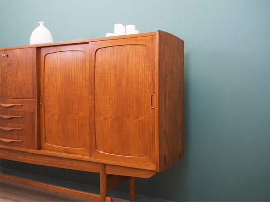 Danish Teak Highboard, 1960s-VND-1162035