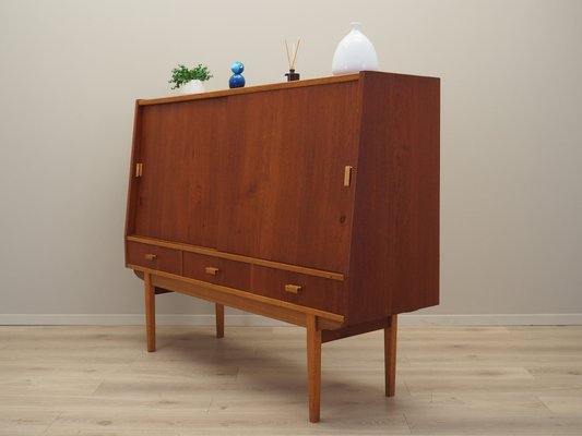 Danish Teak Highboard, 1960s-VND-1823522