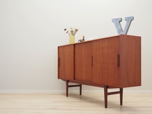 Danish Teak Highboard, 1960s-VND-1788203