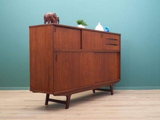 Danish Teak Highboard, 1960s-VND-1784252