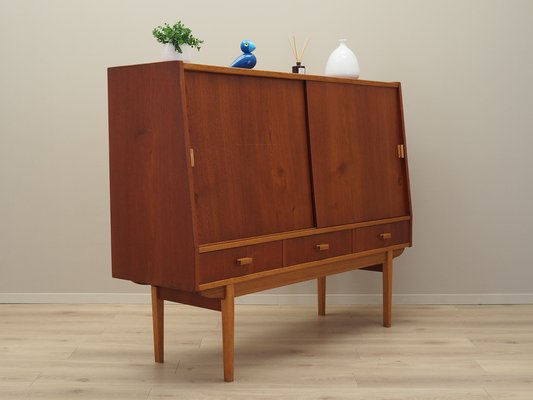 Danish Teak Highboard, 1960s-VND-1823522