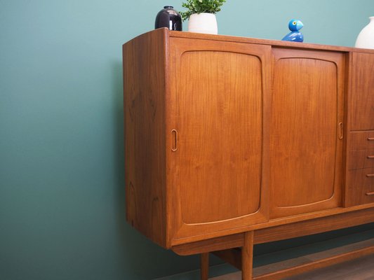 Danish Teak Highboard, 1960s-VND-1162035