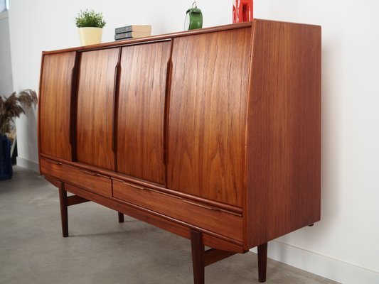 Danish Teak Highboard, 1960s-VND-1311930