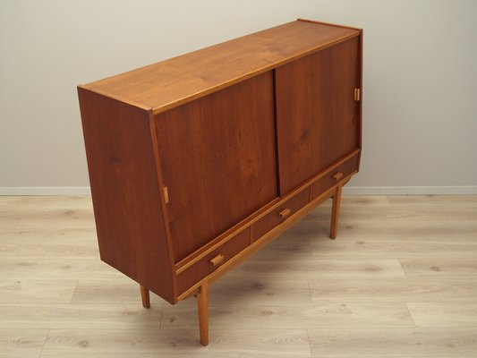 Danish Teak Highboard, 1960s-VND-1823522