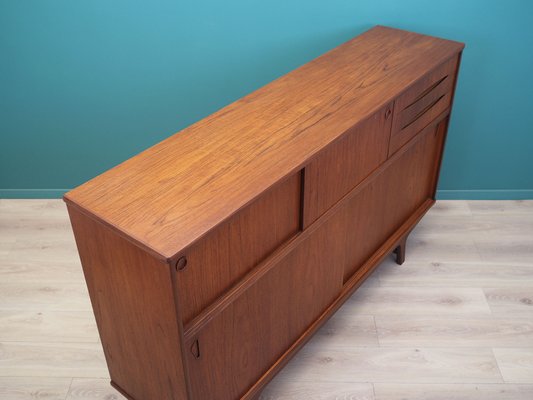 Danish Teak Highboard, 1960s-VND-1784252