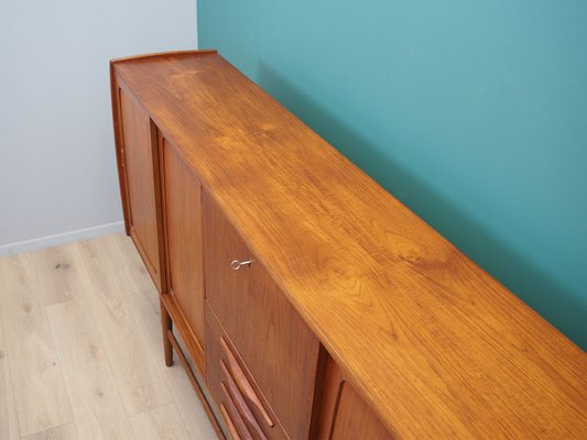 Danish Teak Highboard, 1960s-VND-1162035