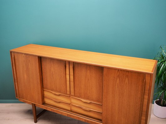 Danish Teak Highboard, 1960s-VND-2015973