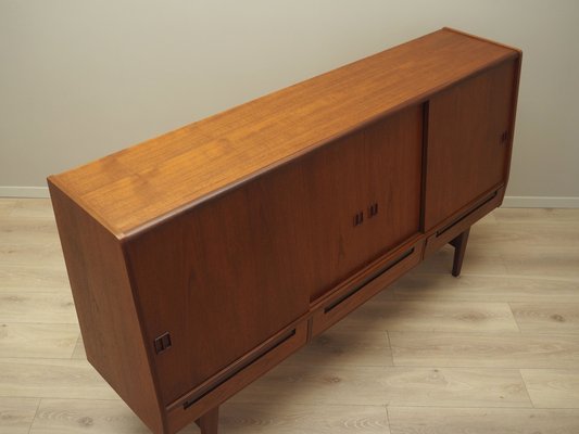 Danish Teak Highboard, 1960s-VND-1789861