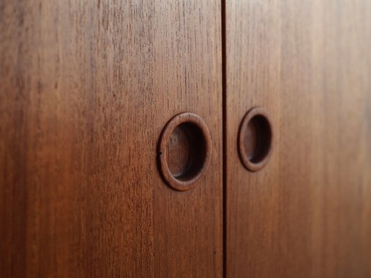 Danish Teak Highboard, 1960s-VND-1306499