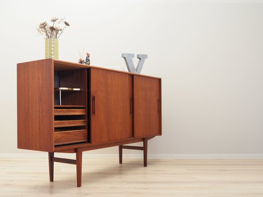 Danish Teak Highboard, 1960s-VND-1788203