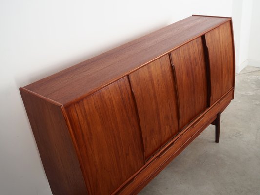 Danish Teak Highboard, 1960s-VND-1311930