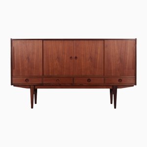 Danish Teak Highboard, 1960s-VND-1306499