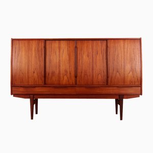 Danish Teak Highboard, 1960s-VND-1311930