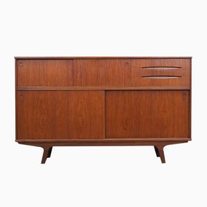 Danish Teak Highboard, 1960s-VND-1784252