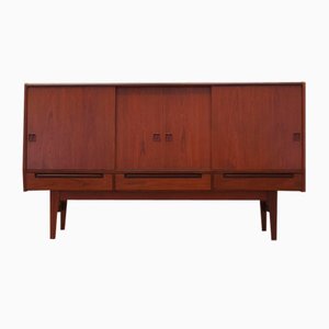 Danish Teak Highboard, 1960s-VND-1789861