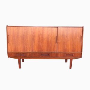 Danish Teak Highboard, 1960s-WSA-831392