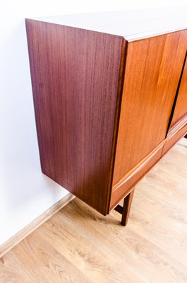 Danish Teak Highboard by E. W. Bach for Sejling Skabe, 1950s-IXL-737814