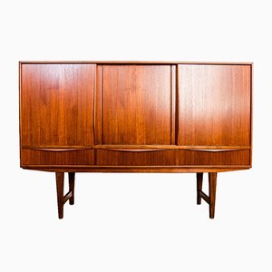 Danish Teak Highboard by E. W. Bach for Sejling Skabe, 1950s-IXL-737814