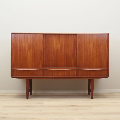 Danish Teak Highboard by E.W. Bach for Sejling Skabe, 1960s-VND-1788200