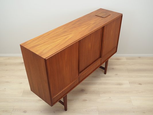 Danish Teak Highboard by E.W. Bach for Sejling Skabe, 1960s-VND-1788200