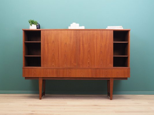 Danish Teak Highboard Design, 1960s-VND-1124372