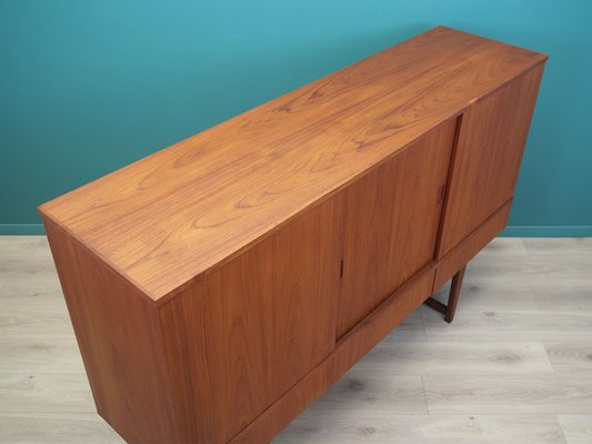 Danish Teak Highboard Design, 1960s-VND-1124372