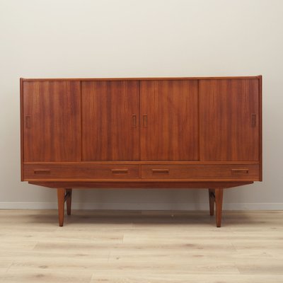 Danish Teak Highboard from Børge Dam, 1970s-VND-1790344