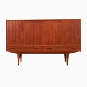 Danish Teak Highboard from Børge Dam, 1970s-VND-1790344