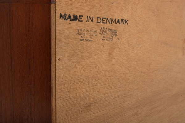 Danish Teak Highboard from H.P. Hansen, 1960s-RNH-2021552