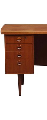 Danish Teak Kidney Desk, 1956-OXJ-716172