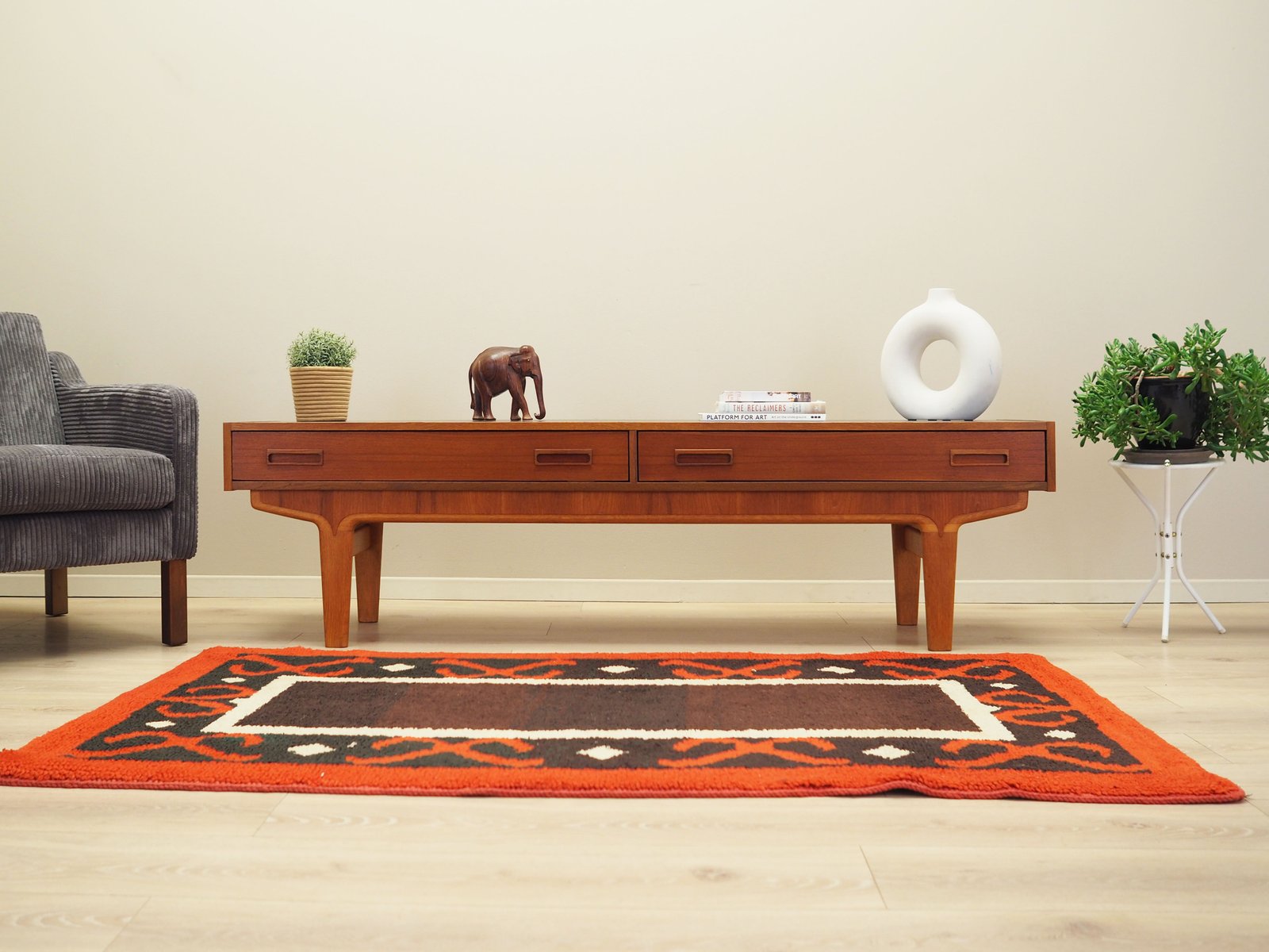 Danish Teak Lowboard, 1960s