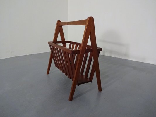 Danish Teak Magazine Rack, 1960s-RDW-561385