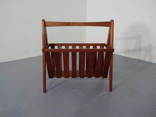 Danish Teak Magazine Rack, 1960s-RDW-561385