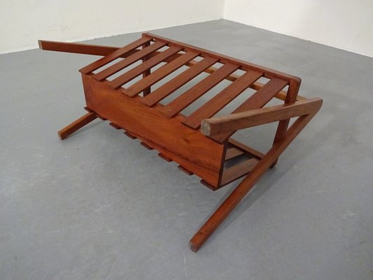 Danish Teak Magazine Rack, 1960s-RDW-561385