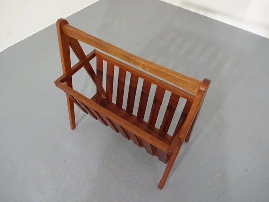 Danish Teak Magazine Rack, 1960s-RDW-561385