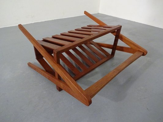 Danish Teak Magazine Rack, 1960s-RDW-561385