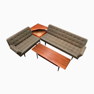 Danish Teak Minerva Sofa Set by Peter Hvidt & Orla Molgaard Nielsen for France & Søn / France & Daverkosen, 1950s, Set of 4-WIP-2041063