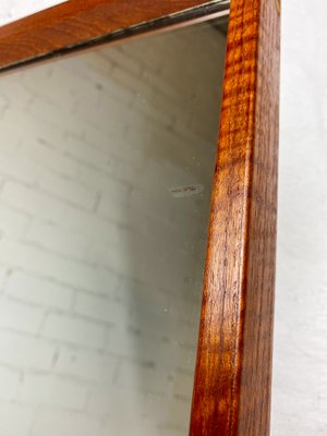 Danish Teak Mirror by Shaft Kjersgaard for Aksel Kjersgaard, 1960s-XCQ-906837