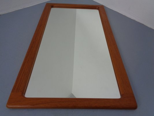 Danish Teak Mirror by Silkeborg for Silkeborg Møbelfabrik, 1960s-RDW-1346131