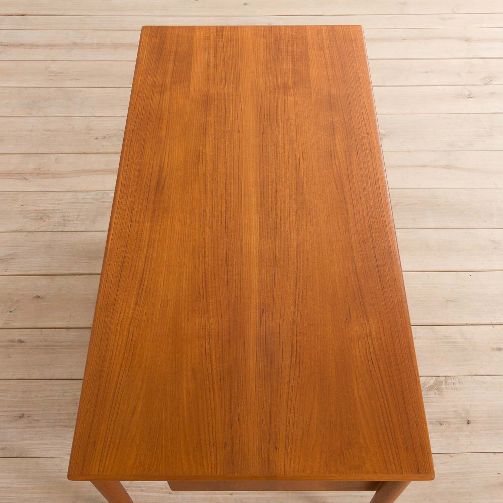 Danish Teak Model 130/1 Freestanding Desk by Børge Mogensen for Søborg Møbelfabrik, 1960s