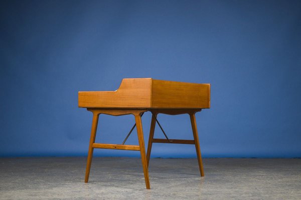 Danish Teak Model 56 Desk by Arne Wahl Iversen, 1961-ZZH-914418